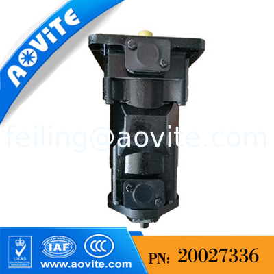 China No.1 OEM manufacturer double vane pump 20027336 for Terex/NHL dump mining truck aftermarket part